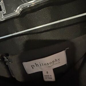 Philosophy Black Dress